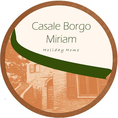 Guesthouse Casale Borgo Miriam Offida Buitenkant foto