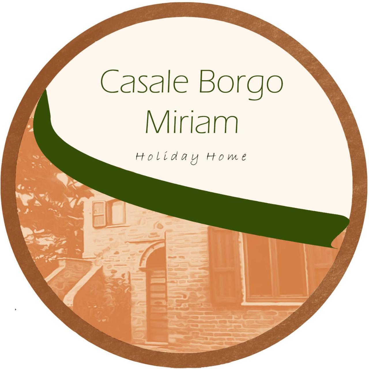 Guesthouse Casale Borgo Miriam Offida Buitenkant foto